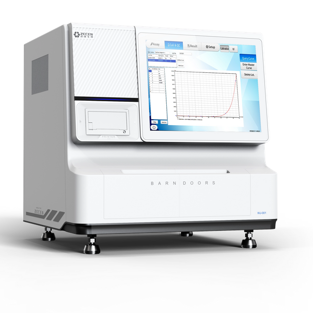 POCT-Chemilumineszenz-Immunoassay-Analysator, Doppelkammer, 16 Kanäle, 64 Tests pro Stunde